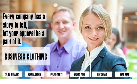 Business clothing for Corporates